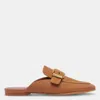 DOLCE VITA SANTEL FLATS BROWN LEATHER