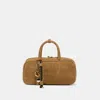 Dolce Vita Santina Handbag Taupe Suede In Brown