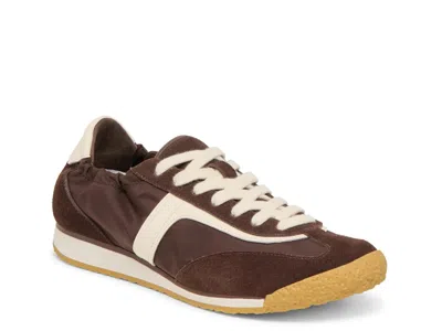 Dolce Vita Sariya Sneakers Dk Brown Nylon In Multi