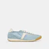 Dolce Vita Sariya Sneakers Lt Blue Nylon In Blue
