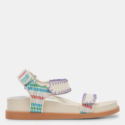 Dolce Vita Senora Sandals Ivory Multi Nubuck