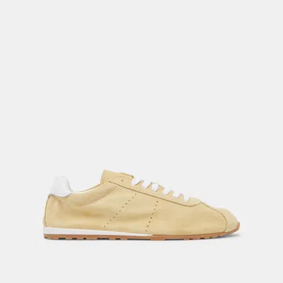 Dolce Vita Serina Sneakers Yellow Suede