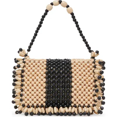 Dolce Vita Seychell Beaded Convertible Crossbody Bag In Black