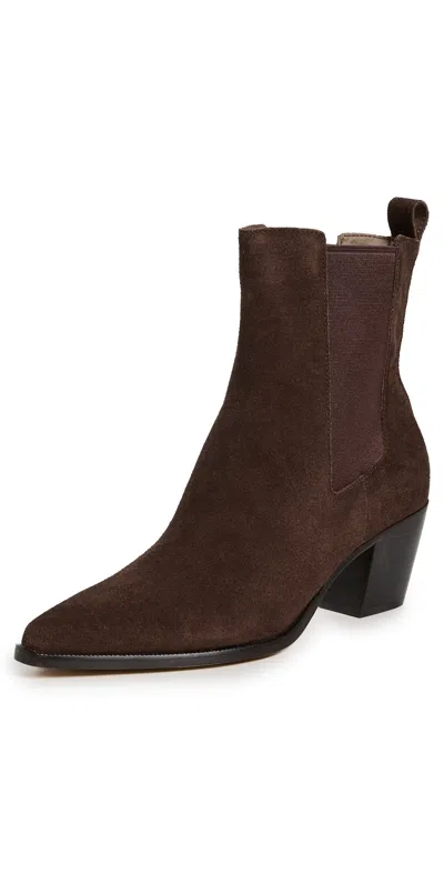 Dolce Vita Shadie H2o Boots Dk Brown Suede H2o