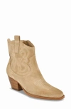Dolce Vita Shania Waterproof Western Boot In Brown