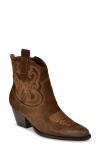 Dolce Vita Shania Waterproof Western Boot In Brown