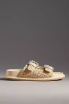 Dolce Vita Shauny Crystal Wedge Sandal In Beige
