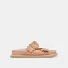 Dolce Vita Shauny Sandals Toffee Suede In Multi