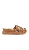Dolce Vita Sidona Sandal In Brown Raffia