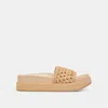 Dolce Vita Sidona Sandals Lt Natural Raffia