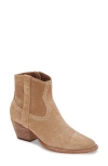 Dolce Vita Silma Booties In Truffle Suede