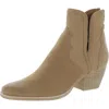 Dolce Vita Silvan Womens Leather Block Heel Booties In Multi