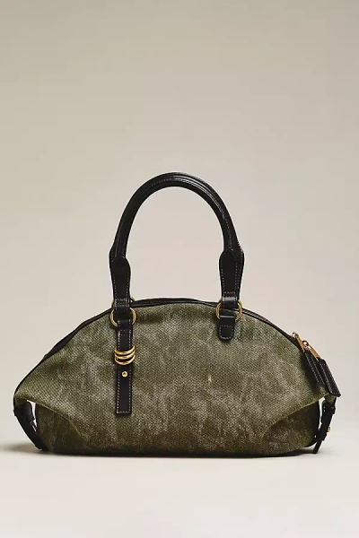 Dolce Vita Sion Canvas Slouchy Shoulder Bag In Purple