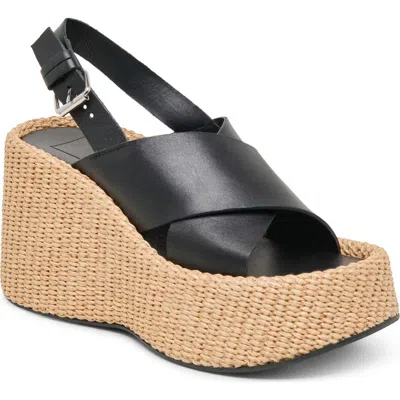 DOLCE VITA DOLCE VITA SKYLAR SLINGBACK PLATFORM WEDGE SANDAL