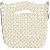 Dolce Vita Slouchy Faux Pearl Shoulder Bag