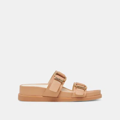 Dolce Vita Soya Sandals Light Tan Leather
