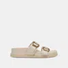 Dolce Vita Soya Sandals White Leather