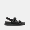 Dolce Vita Starla Mesh Sandals Black Woven Mesh