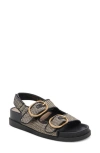 Dolce Vita Starla Platform Sandal In Black Multi