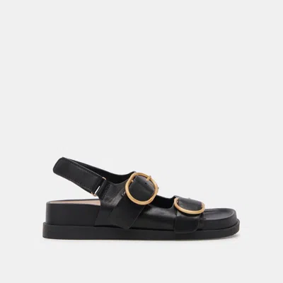 Dolce Vita Starla Sandals Black Leather