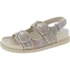 Dolce Vita Starla Womens Woven Strappy Ankle Strap In Multi