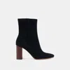 Dolce Vita Suzy Booties Onyx Suede