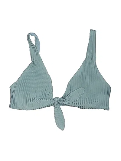 Pre-owned Dolce Vita Swimsuit Top Teal Swimwear