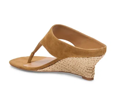 Dolce Vita Symon Wedge Sandal In Brown