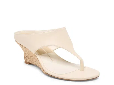 Dolce Vita Symon Wedge Sandal In Neutral