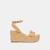 Dolce Vita Talisa Wedges Natural Macrame