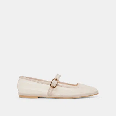 Dolce Vita Tameka Ballet Flats Bone Stripe Mesh