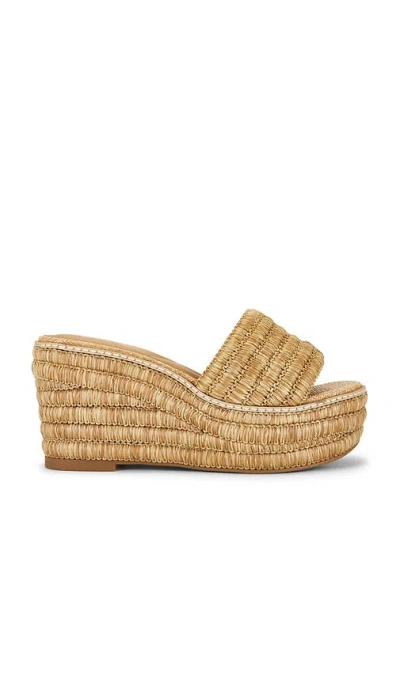Dolce Vita Throne Platform Sandal In Brown