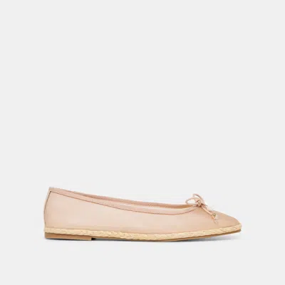 Dolce Vita Tianna Mesh Ballet Flats In Blush Mesh Size 13 By  In Neutral