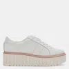 Dolce Vita Tiger Platform Sneaker In White