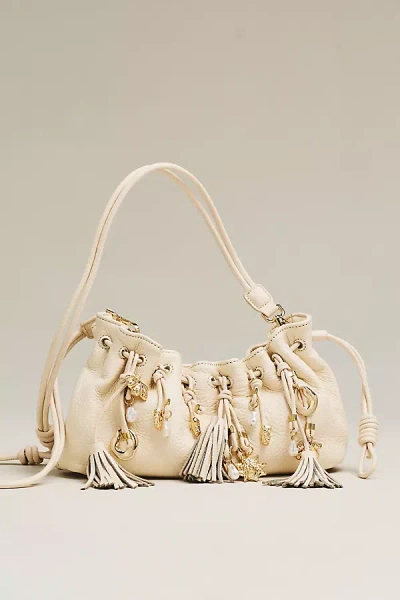 Dolce Vita Tori Charm Crossbody Bag In Neutral