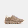 Dolce Vita Tricia Sneakers Tan Leopard Printed Suede