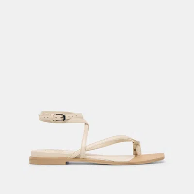 Dolce Vita Tyrice Sandals In White Size 13 By  In Neutral