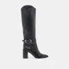 Dolce Vita Tyrone Wide Calf Boots Black Leather