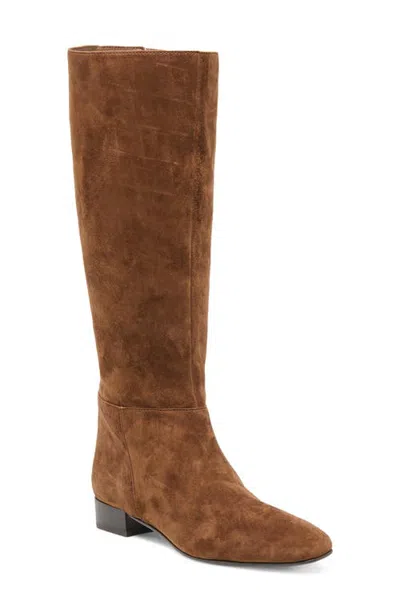 Dolce Vita Womens Tywin Knee High Square Toe Boots Regular Wide Calf In Brown