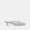 Dolce Vita Urma Satin Mule Kitten Heels