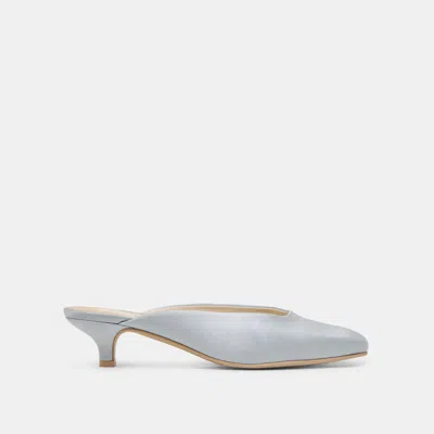 DOLCE VITA UMARA HEELS LIGHT BLUE SATIN