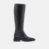Dolce Vita Verdi Wide Calf Boots Black Leather