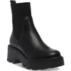 Dolce Vita Villa Womens Faux Leather Block Heel Mid-calf Boots In Black