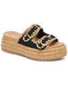 Dolce Vita Wanika Jute Platform Slide Sandal