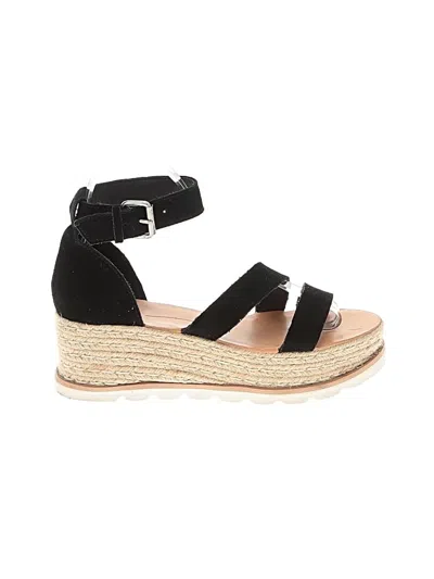 Pre-owned Dolce Vita Wedges In Black