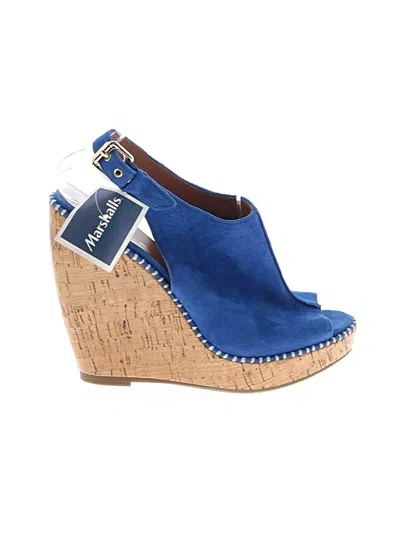 Pre-owned Dolce Vita Wedges In Blue