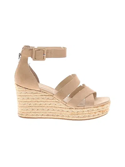 Pre-owned Dolce Vita Wedges In Brown