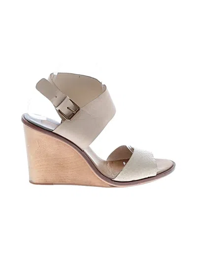 Pre-owned Dolce Vita Wedges In Brown