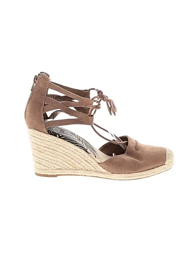 Pre-owned Dolce Vita Wedges In Brown