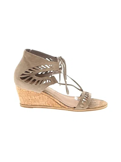 Pre-owned Dolce Vita Wedges In Brown